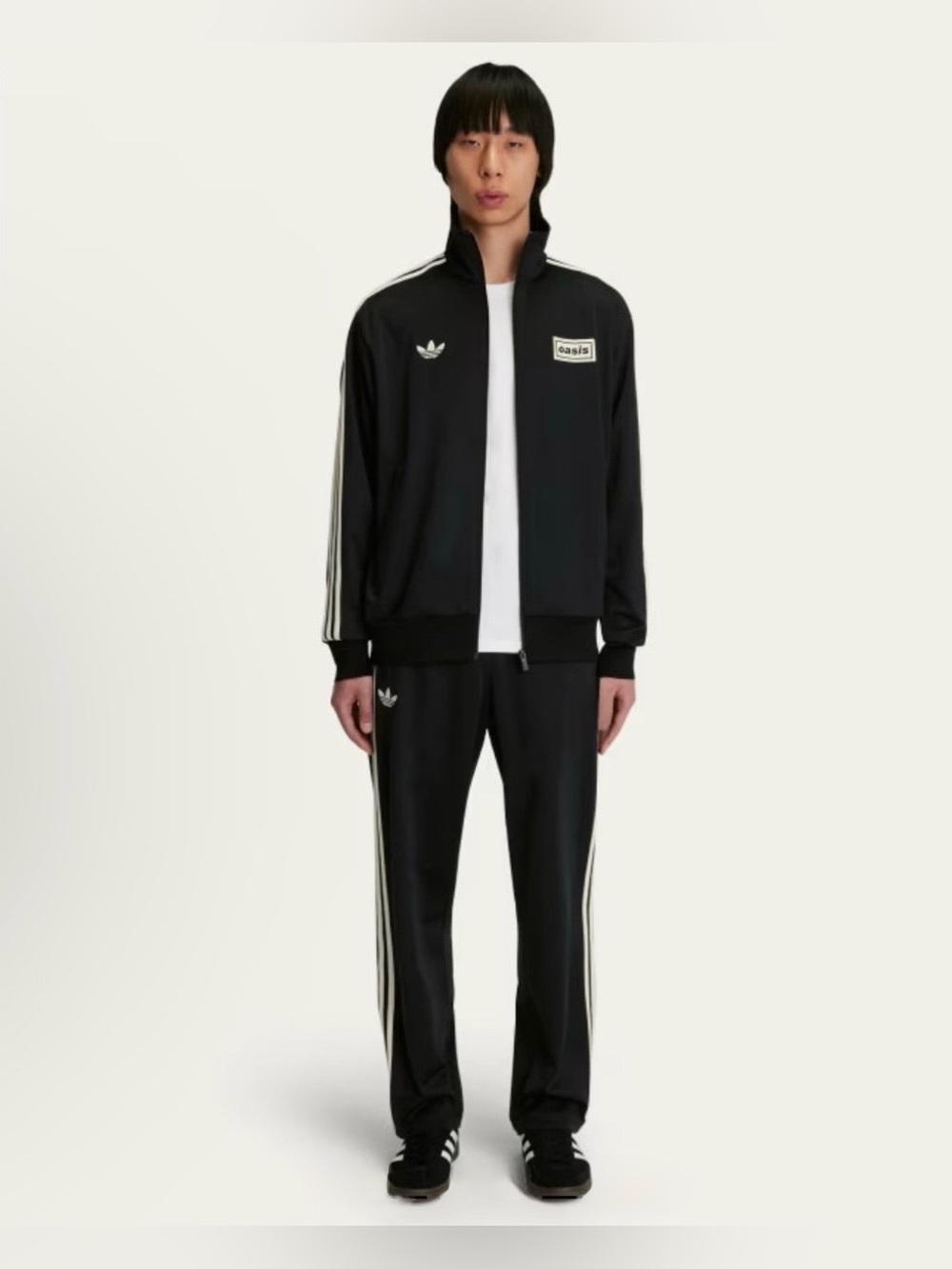 adidas [2XL] 3-Stripes Track Pants + Oasis Tour Track Jacket JM9960 / KT3456